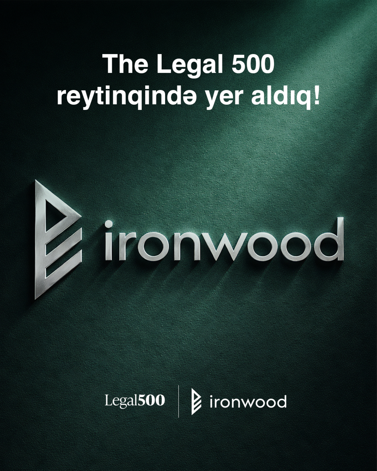 We have been ranked in The Legal 500!